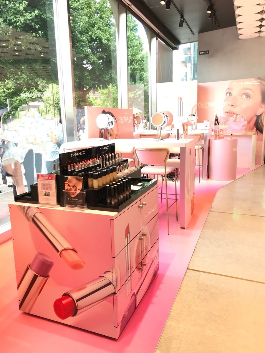 M・A・C ポップアップ開催中／ M・A・C（@maccosmetics_JP）で話題の