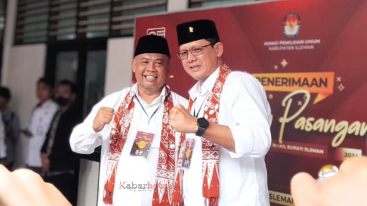 kabarkotadotcom's tweet photo. Diusung 12 Parpol, Pasangan Harda – Danang Mendaftar ke KPU Sleman https://t.co/uCRvjcJfKU https://t.co/mx0rMjOa7V