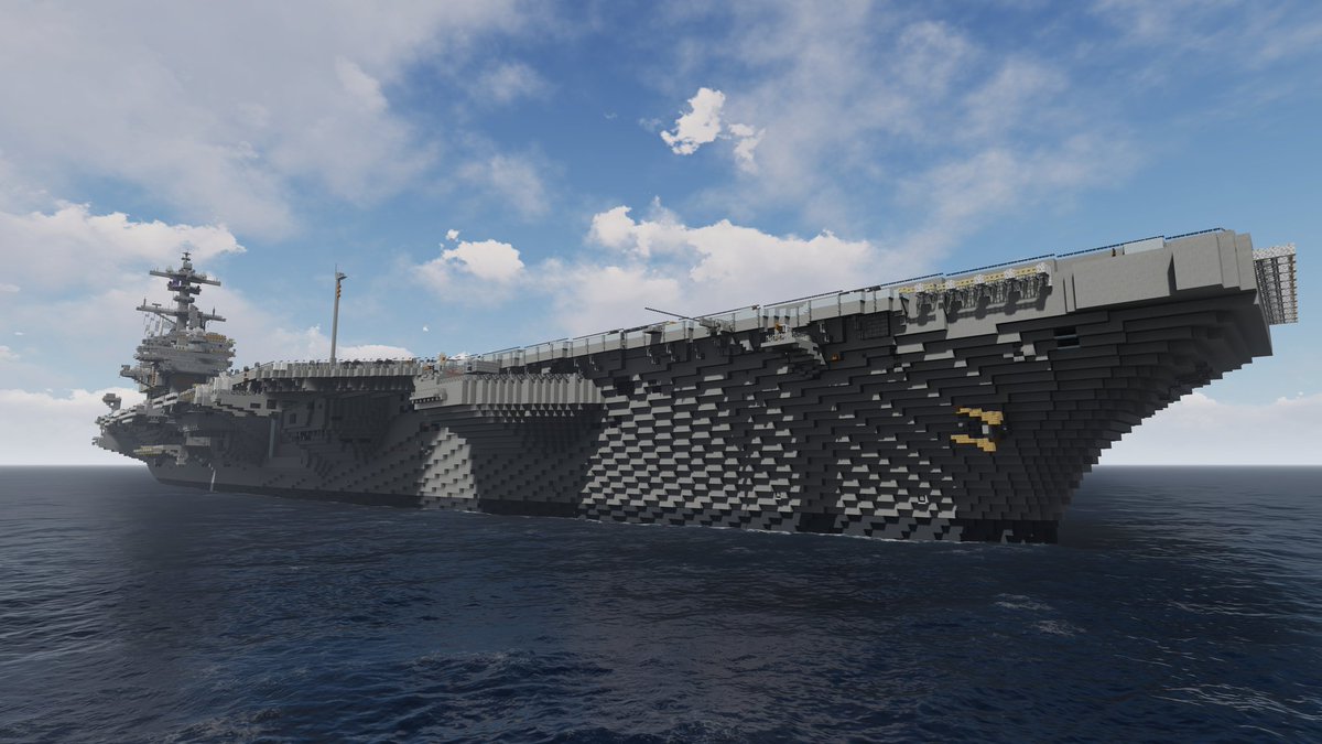 KAMIYA_SO's tweet image. #minecraft建築コミュ
#Minecraft
#Minecraftbuilds
#Minecraft軍事部
lumion测试🎥
USS CVN77
甲板最大程度旧化处理，参考2023年八月地中海所摄照片
