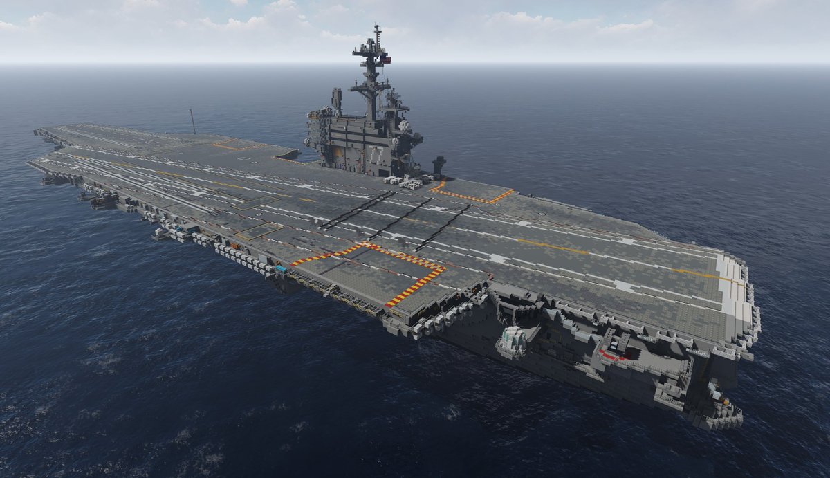 KAMIYA_SO's tweet image. #minecraft建築コミュ
#Minecraft
#Minecraftbuilds
#Minecraft軍事部
lumion测试🎥
USS CVN77
甲板最大程度旧化处理，参考2023年八月地中海所摄照片