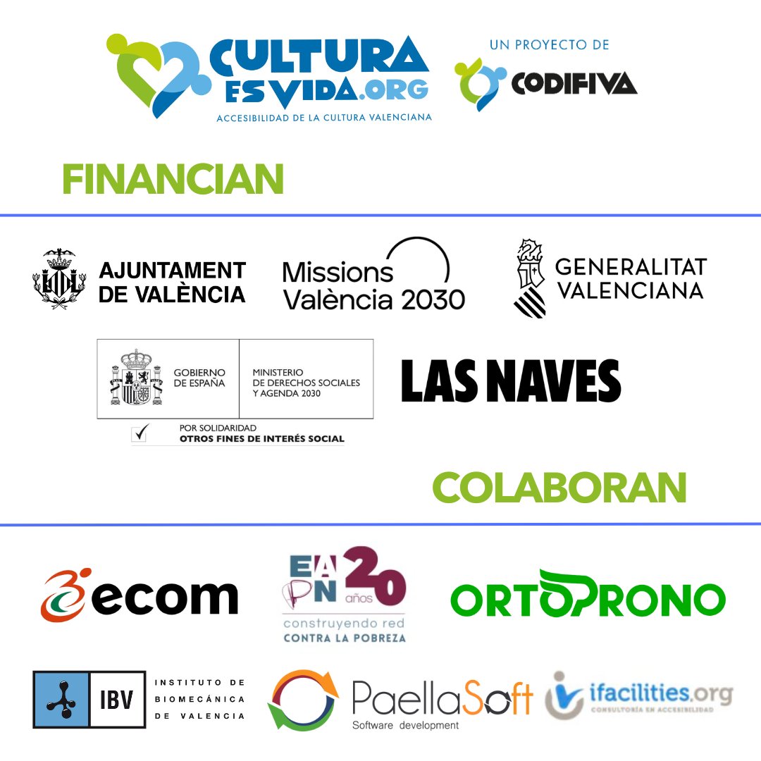 CEV_org's tweet image. ¡Lo prometido es deuda! 🙌🏻

Volvemos de las vacaciones con una nueva incorporación: Cines Babel se une como centro colaborador de #culturaesvida_org

Más información en culturaesvida.org

#guia #accesibilidad #funcional #culturainclusiva #innovacion #valencia #codifiva