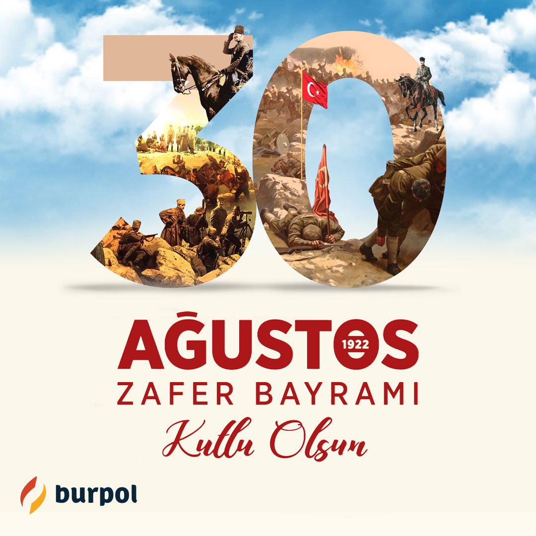 Azim ve kararlılığın tüm dünyaya ilan edildiği 30 Ağustos Zafer Bayramımız kutlu olsun!

#Burpol #30Ağustos #ZaferBayramı