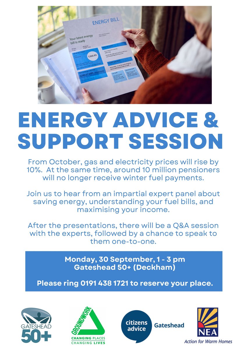 Gateshead 50+ (Gateshead Older People's Assembly) (@gatesheadopa) on Twitter photo 