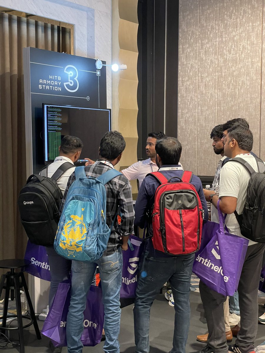 HITBArmory (@hitbarmory) on Twitter photo #HITBArmory is at full swing at <a href="/HITBSecConf/">HITBSecConf</a>, come and say hi to our speakers! #HITB2024BKK #HITBArmory is at full swing at <a href="/HITBSecConf/">HITBSecConf</a>, come and say hi to our speakers! #HITB2024BKK