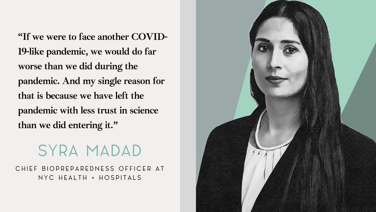 The Doctor's Art | Podcast (@the_doctors_art) on Twitter photo What does it take to keep people safe from the world’s deadliest pathogens?🦠
In this episode, we chat with <a href="/syramadad/">Dr. Syra Madad</a>, Chief Biopreparedness Officer at <a href="/NYCHealthSystem/">NYC Health + Hospitals</a>. From her early fascination with Hollywood’s portrayal of outbreaks to her personal experiences responding to What does it take to keep people safe from the world’s deadliest pathogens?🦠
In this episode, we chat with <a href="/syramadad/">Dr. Syra Madad</a>, Chief Biopreparedness Officer at <a href="/NYCHealthSystem/">NYC Health + Hospitals</a>. From her early fascination with Hollywood’s portrayal of outbreaks to her personal experiences responding to