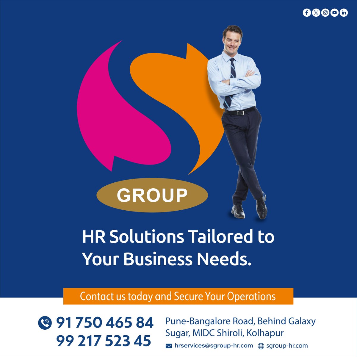 s_group_kop's tweet photo. Navigating Compliance? We Make It Easy! Contact us today.

Contact Us- 9175046584/ 9921752345

#ComplianceSolutions #SimplifyCompliance #ComplianceMadeEasy #StayCompliant #BusinessCompliance #RegulatoryCompliance #ComplianceSupport #ComplianceMatters https://t.co/uyP6aHAUsE