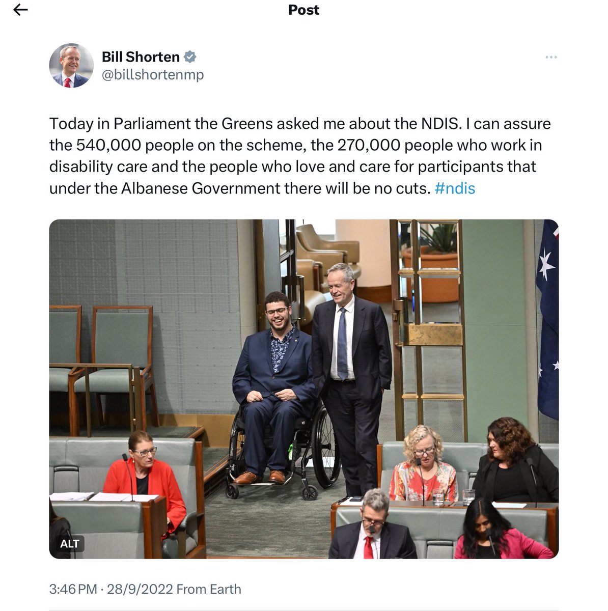 TraceyTLC333's tweet photo. @AlboMP @AUSParalympics You don’t get to celebrate with them as you hurt them by cutting them off the NDIS and institutionalising them. #Dehumanising #Paralympic2024 #Australia #Discrimination #ExtremistIsYou #DisabilityDiscrimination. You are going to kill more with your #RoboNDIS #RoboDebt #NDIS https://t.co/IrjqQu6hXp