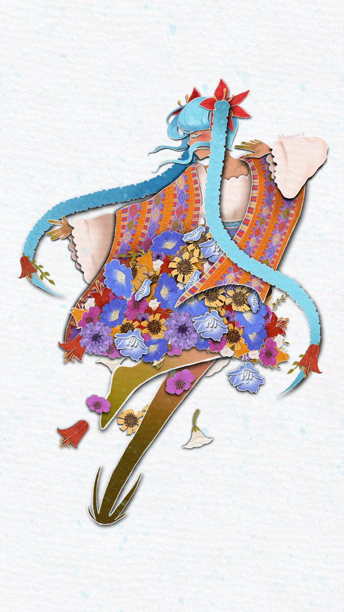 Chilean Mythology Miku❤️💙💜💚

La Añamiku~