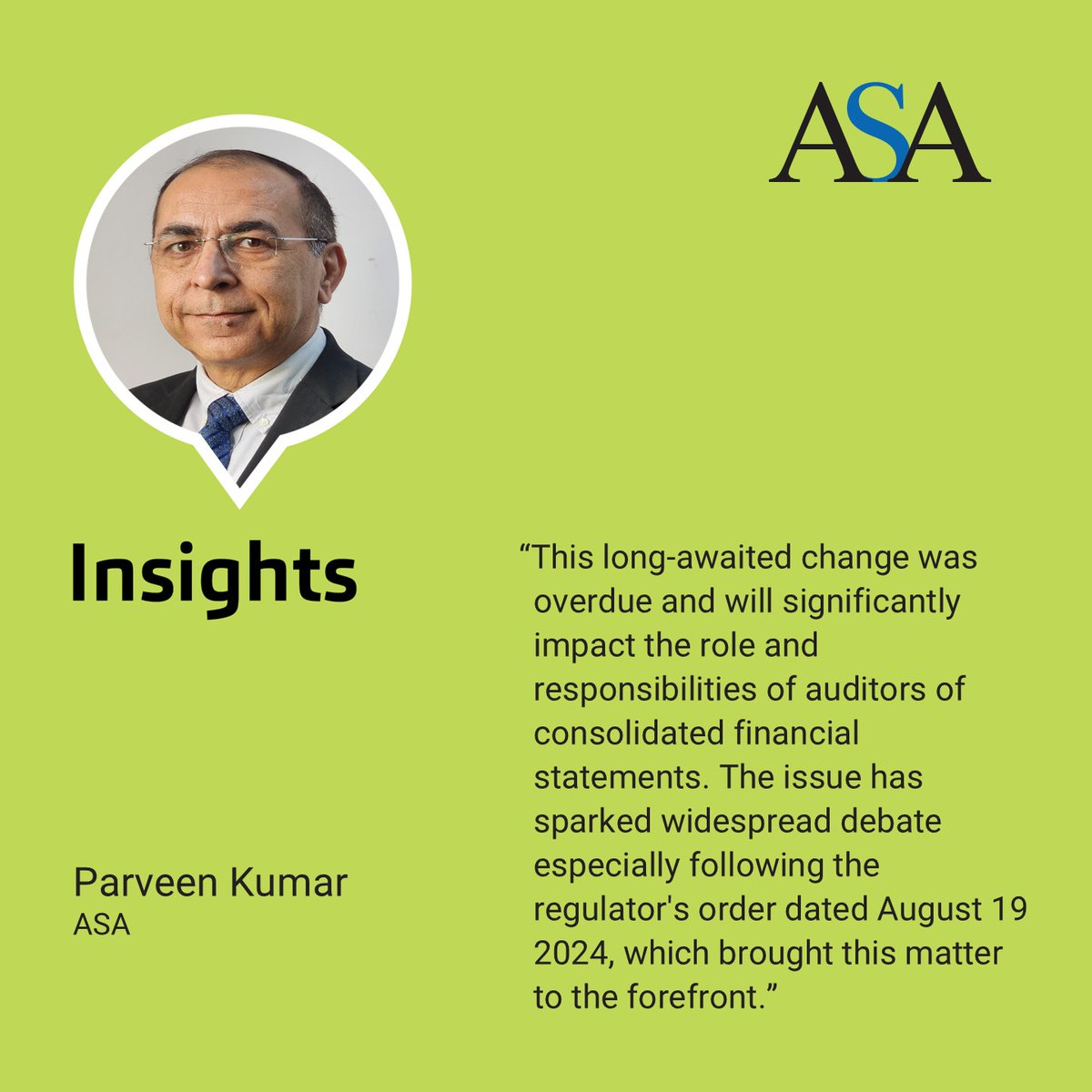 ASA_cci's tweet image. Parveen Kumar, ASA, highlights India&apos;s crucial move to bridge a two-decade-old accounting gap. 

Read the full news at :- lnkd.in/d3fQMz6c

#AccountingStandards #FinancialTransparency #GlobalAlignment