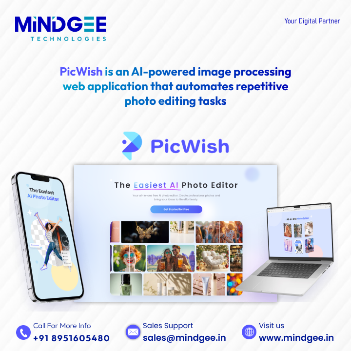 Elevate your photos in seconds with Picwish! Say goodbye to background clutter and hello to stunning images with just one click.

#AIPhotoEditing  #mindgee #picwish
