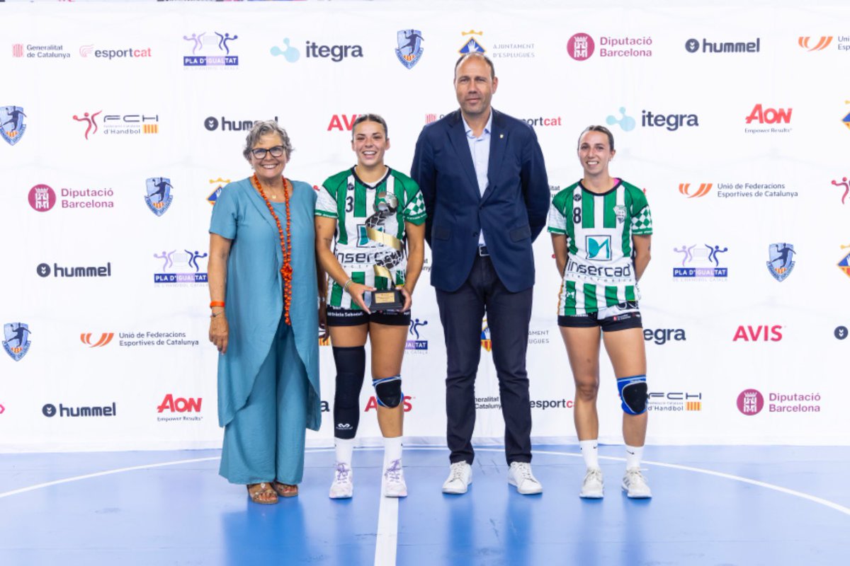 b5alvarez's tweet photo. Enhorabona als guanyadors i a tots els equips que han participat a la Supercopa de Catalunya d’handbol.
🏆🤾♀️🤾♂️
#EspluguesCiutatdelHandbol
#HandbolCatalà
#SupercopaCAT https://t.co/B5PmLFDAZ8
