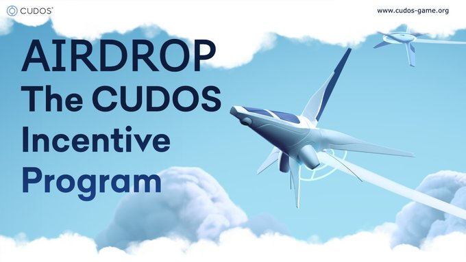 Exianshengde's tweet image. 不要错过成为我们项目一部分的机会！参与空投活动并获得 15,000 CUDOS 👇
Website: cudos-game.org  
🚀#CUDOS 空投活动启动公告！ 
📈 #CUDOS 是一个革命性的游戏平台，将区块链技术与游戏结合在一起。