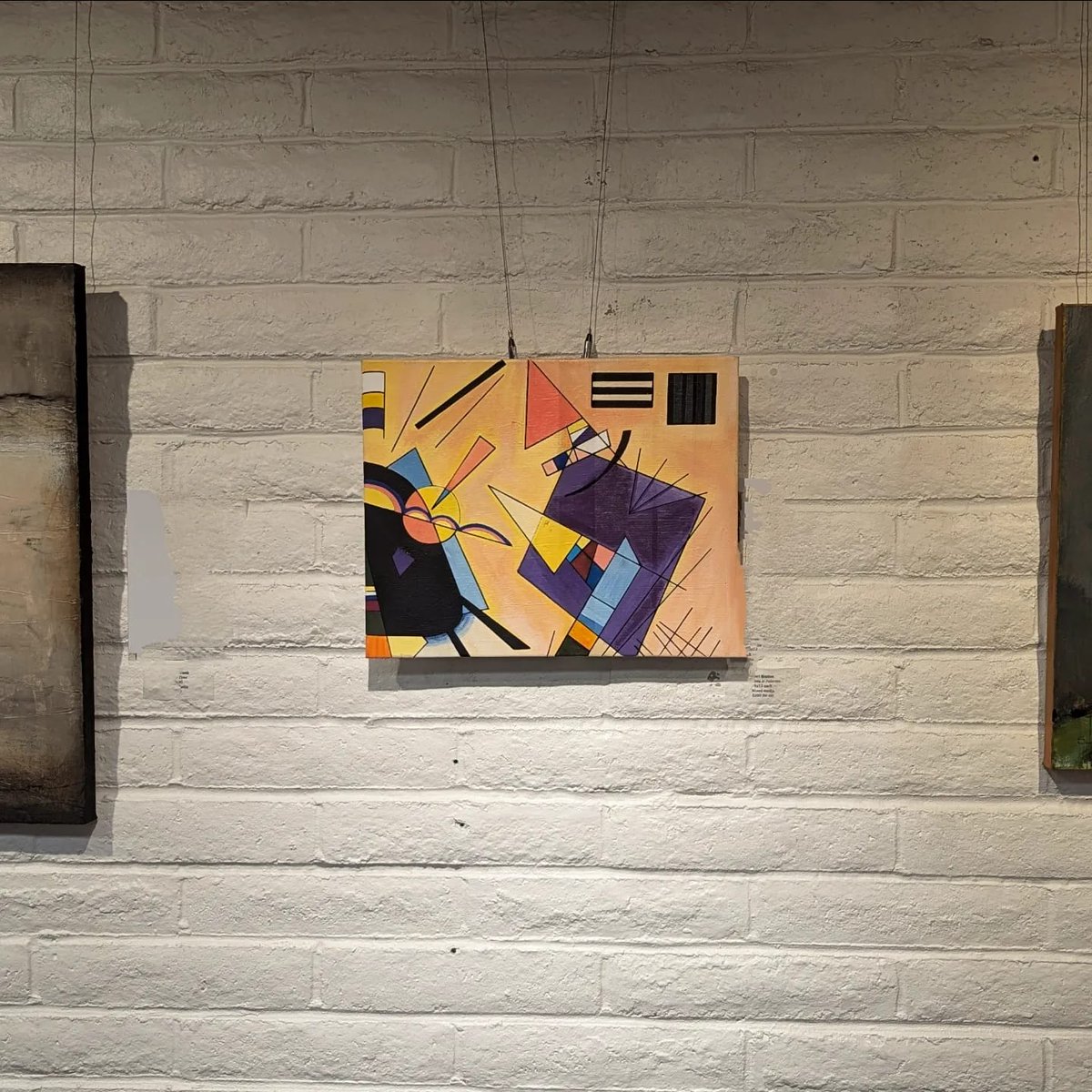 SCI_Creationss's tweet image. 🎨 Black and Violet (Inspired by Wassily Kandinsky, 1923)
S.C.I. Creations 2024
16&quot;x20&quot; Acrylic on Canvas
Geometric abstraction at its finest
💸 $375

#SCCreations #AbstractArt #GeometricAbstraction #KandinskyInspired #ModernArt #AcrylicOnCanvas #ArtForSale #SupportLocalArtists