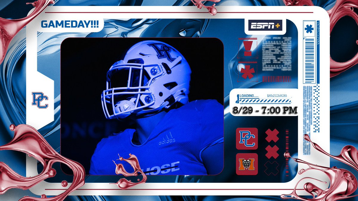 The Blue Hose went down to Georgia, lookin' for a soul to steal 🎵

#GameDay | #PTR