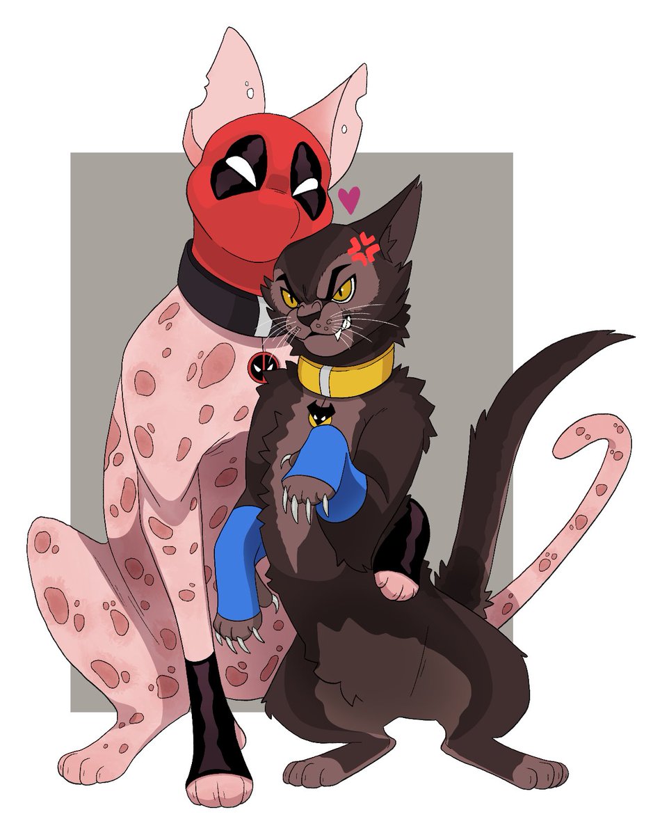 skullybone_'s tweet image. Okay yeah I had to at least once- #DeadpoolAndWolverine #deadpool #wolverine #deadclaws