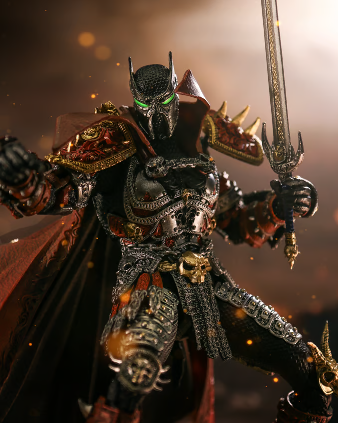 Kickstarter's Medieval Spawn Action Figure - Black Edition (2025