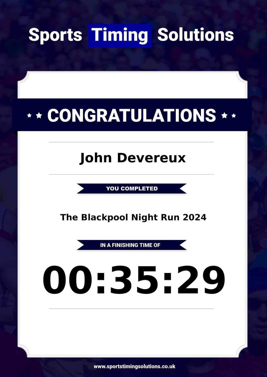 JDevs's tweet image. Official time in.. chip time crossing the line slightly faster than I thought.. and 144th out of 2601 finishing runners.. Thank you for all those donations.. #BrianHouseCH 

justgiving.com/page/john-deve…