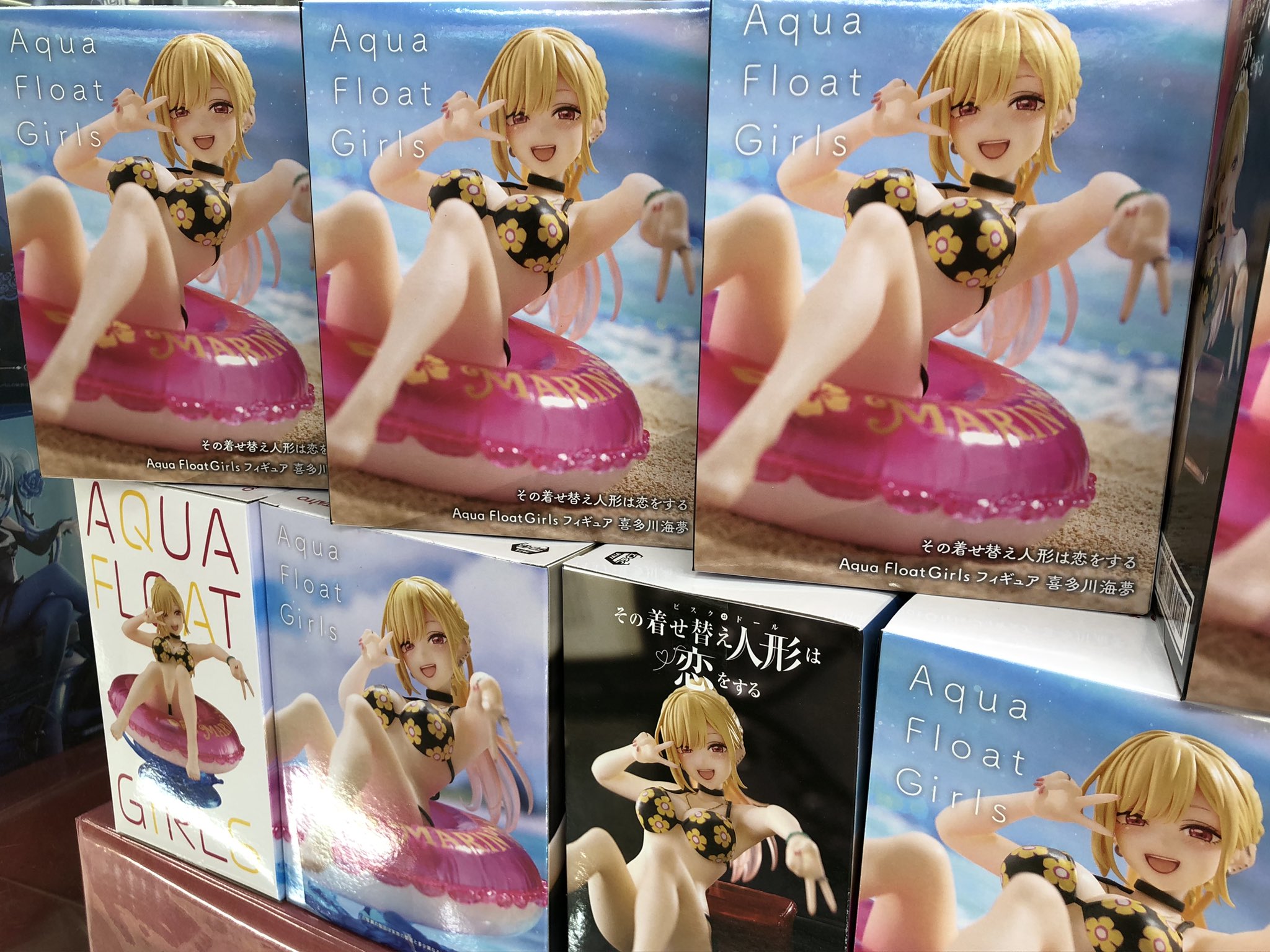 美少女プライズフィギュア　6点セット　アルベド　喜多川海夢 その着せ替え人形は恋をする プライズフィギュア6個セット