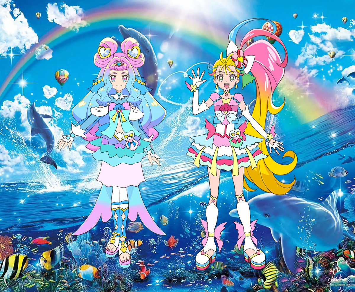 KurohaYamira_2's tweet photo. #precure #curesummer #curelamer
Who are they? Wrong answers only. https://t.co/DkFos8JyHB