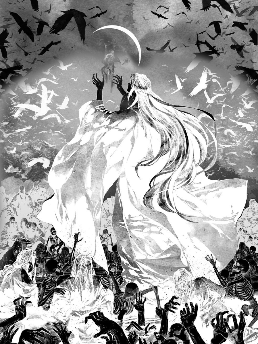 Ozzy’s vision: Nyxen chasing an elusive goal. The Raven Queen’s deepening influence. His internal struggle. Others' adoration: he is considered a powerful figure among the undead. Uncertain whether he will find solid ground or sink. #drow #elf #vampire #shadowfell #fey