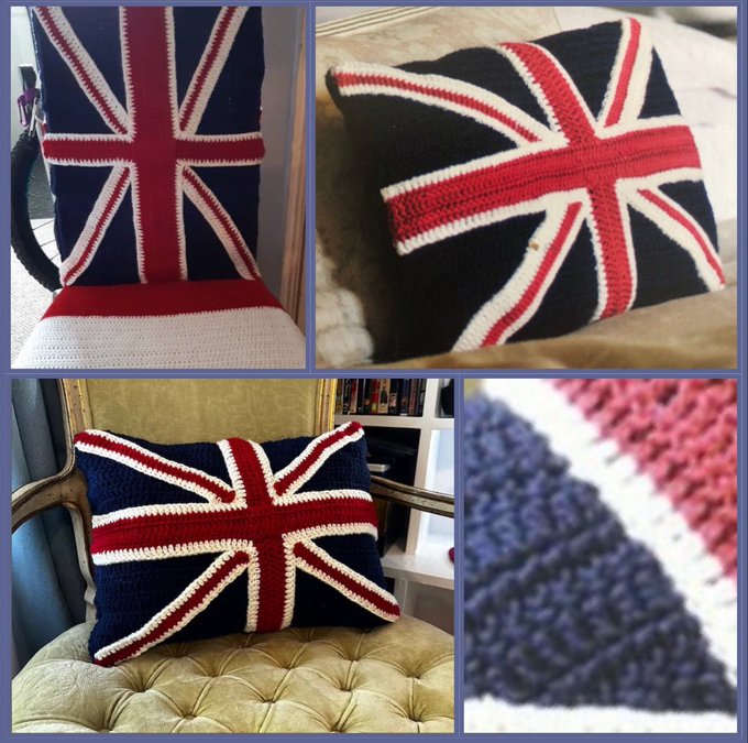 Crochet Union Jack Cushion Cover 🇬🇧

Enhance your home with a charming addition or make a gift for those who love all things British. This design is perfect for the sofa, especially for watching sports events. #MHHSBD #craftbizparty #earlybiz #UKMakers

Pattern link below 👇