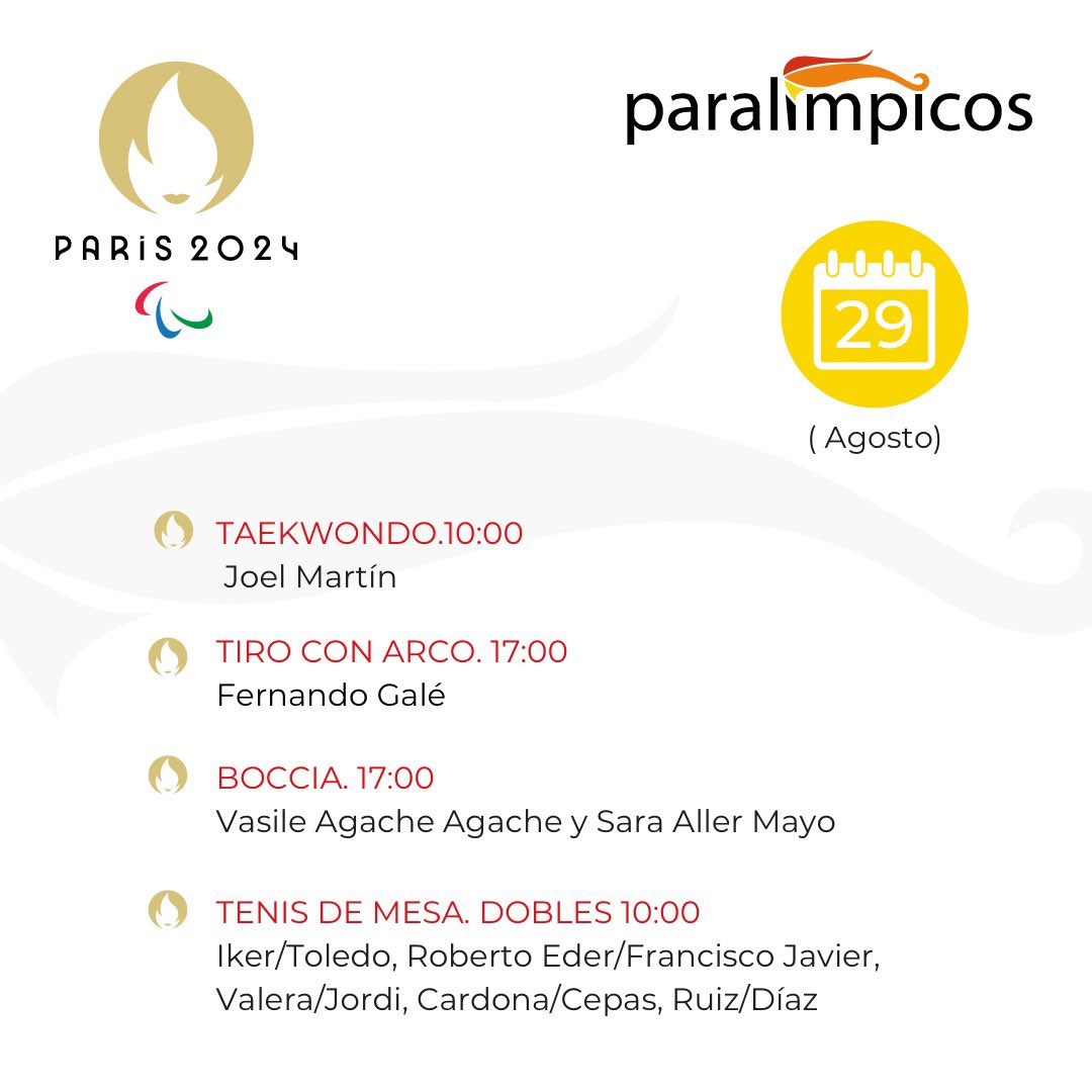 Paralimpicos's tweet photo. 🟢 Día 1. Comienza la competición.

🏊 Desde las 9:30 con la natación, taekwondo, tenis de mesa, ciclismo…

➡️ No te pierdas nada en @rtveplay https://t.co/XFgLcl0uRZ