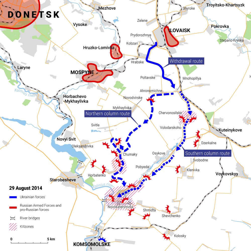 10 years ago today RUs treacherously violated agreement on green corridor for 🇺🇦 troops which tried to leave Ilovaisk (Donetsk region). Columns of UA troops have been targeted by RU paratroopers. 366 warriors died, 128 became POWs, 158 were MIA. 

We will never forget.