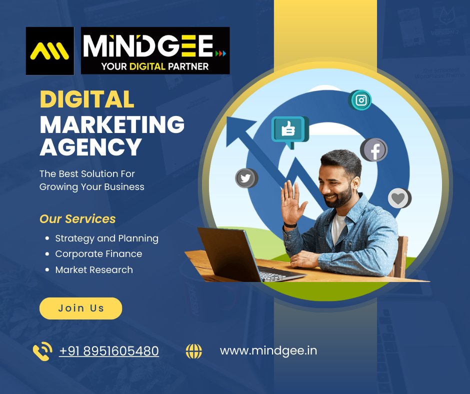 Ready to take your digital marketing to the next level? At Mindgee, we harness cutting-edge technology to drive measurable results for your business. we ensure your brand reaches the right audience at the right time#DigitalMarketing #AI #SEO #Mindgee
mindgee.in