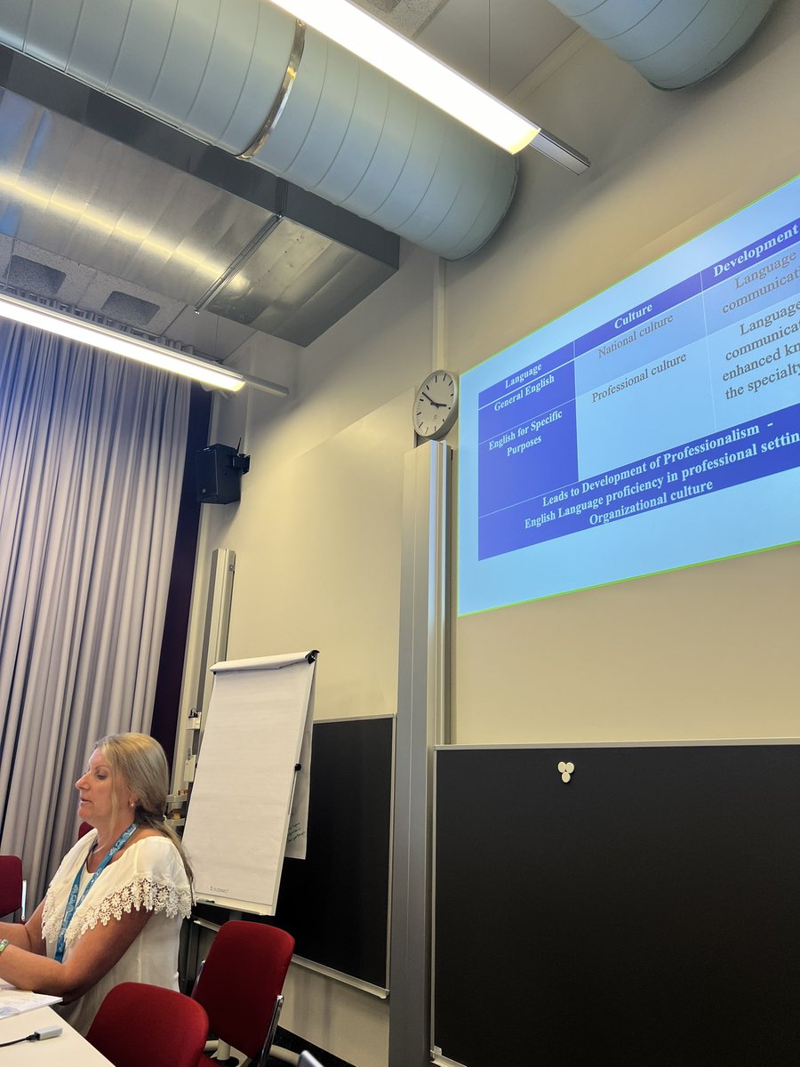 EvgueniyaLyu's tweet photo. Anna Tenieshvili on the role of culture in the professional development of specialists of different fields #ESSE024 @GERAS_France @ilcea4 https://t.co/LZEn7ub2yu
