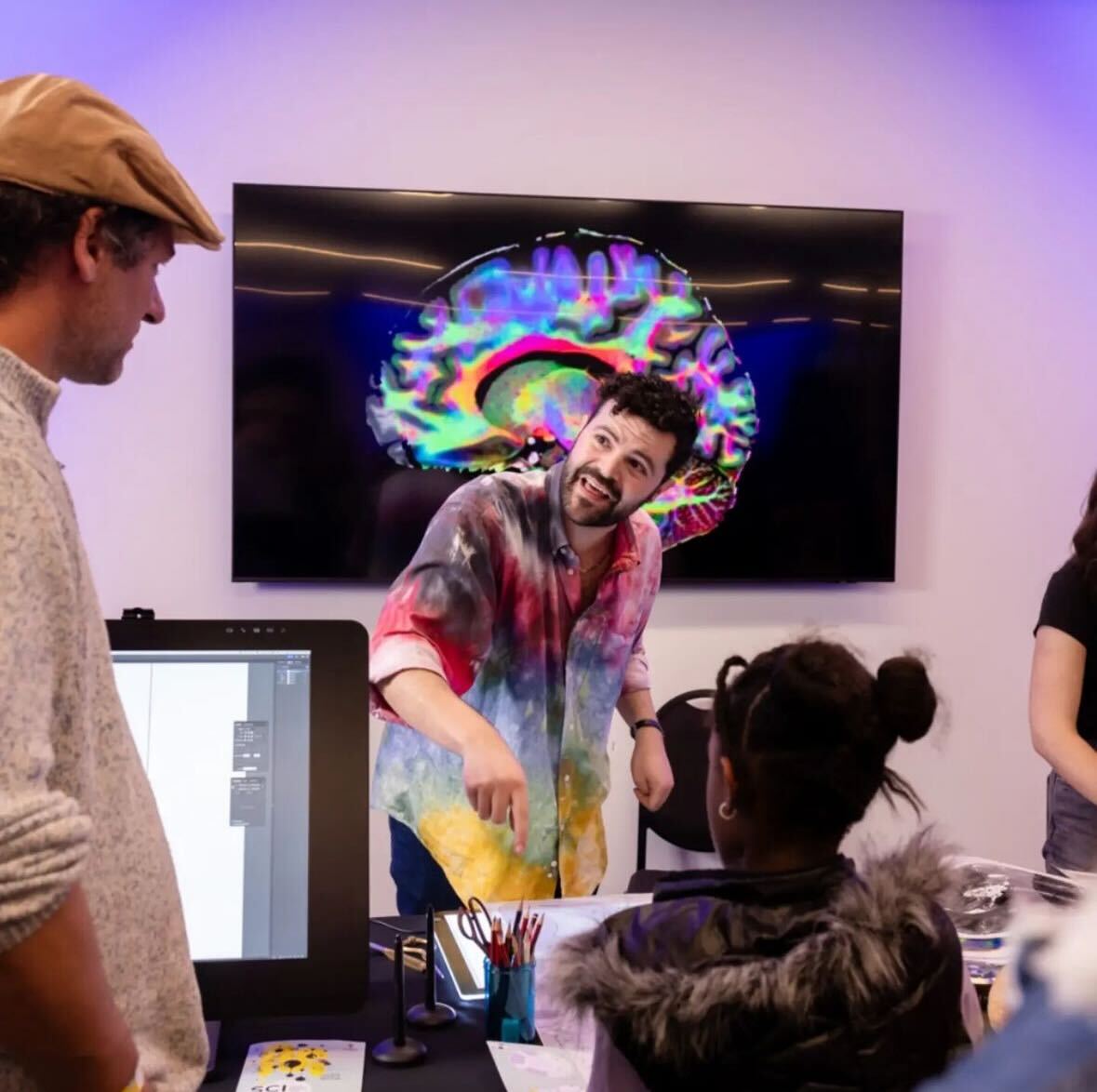 We’re thrilled to have been invited to present at this year’s UNSW SciFest 2024! Dr <a href="/SteveKassem/">Steve Kassem</a>, Senior Research Fellow, and <a href="/Brooke_Wright_1/">Brooklyn Wright</a>, PhD Candidate, represented NeuRA with an interactive display showcasing their research and impact from NeuRA’s Brain Mapping Lab.