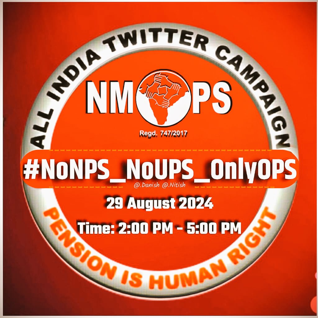 #NoNPS_NoUPS_OnlyOPS 
<a href="/narendramodi/">Narendra Modi</a>  <a href="/RahulGandhi/">Rahul Gandhi</a>  <a href="/yadavakhilesh/">Akhilesh Yadav</a>  <a href="/Mayawati/">Mayawati</a> 
<a href="/ANI/">ANI</a> <a href="/PTI_News/">Press Trust of India</a>  @bbc <a href="/ravishndtv/">ravish ndtv</a>  <a href="/ajitanjum/">Ajit Anjum</a> <a href="/Aamitabh2/">Amitabh Agnihotri</a>  <a href="/brajeshlive/">Brajesh Misra</a>