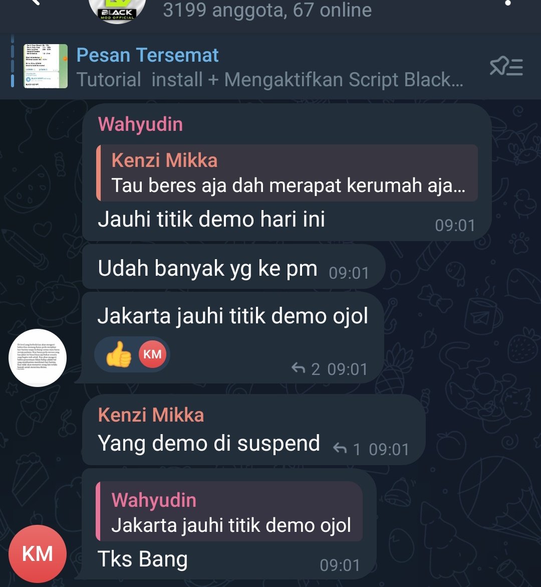 tershanjung13's tweet image. di grup ojol bahkan banyak yang mengeluh karena beberapa mitra yang dapet order mengarah ke titik demo kena suspend, kocak