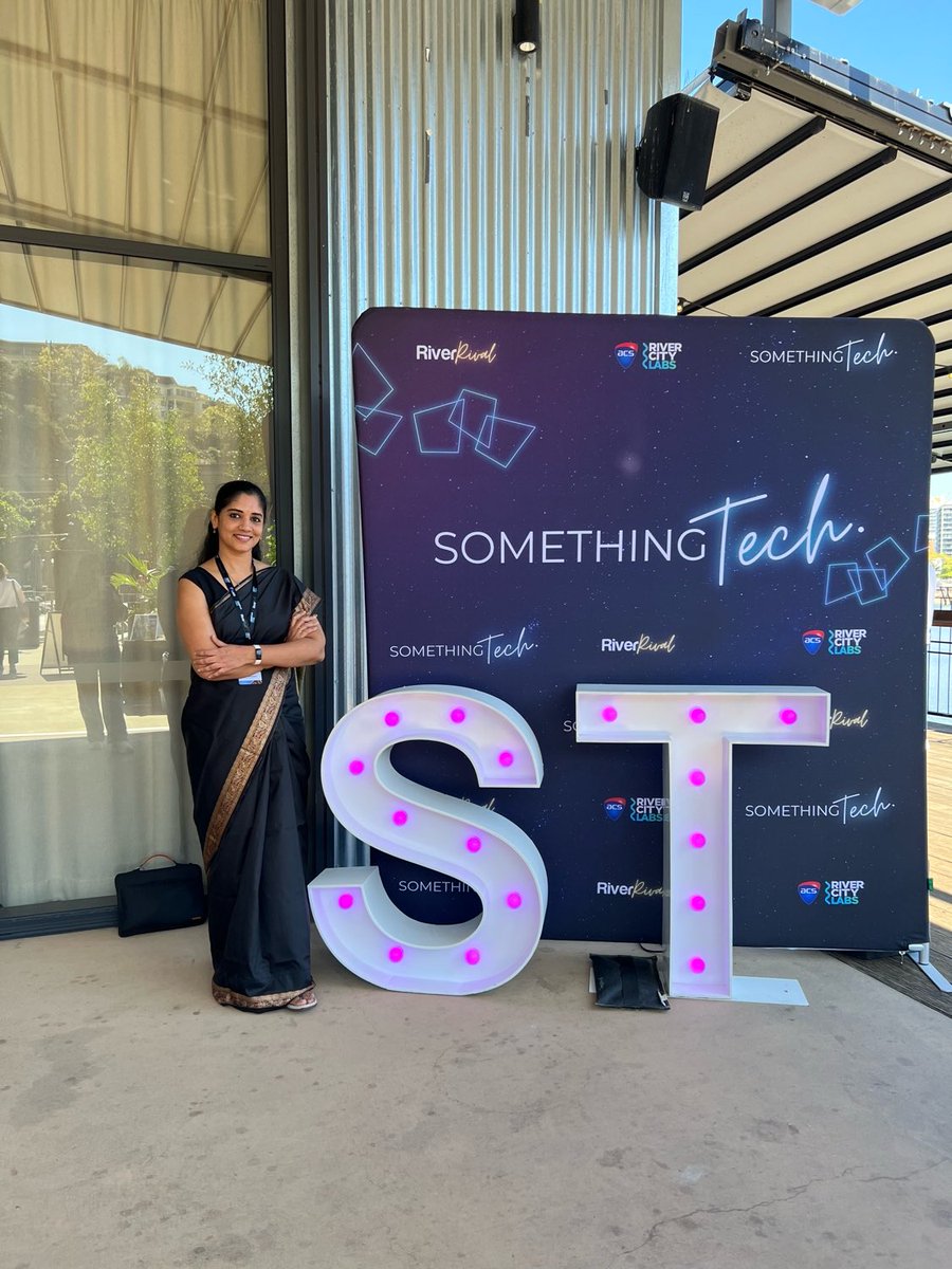 ZohoforStartups's tweet image. Hello Brisbane! 👋🏼

Exciting times at Something Tech 2024 as our Global Head of Zoho for Startups, @Kuppulakshmi, shares her insights during Tech Talks on Day 1. 

#EmpowerEveryHuman #SomethingTech #ST2024 @RiverCityLabs