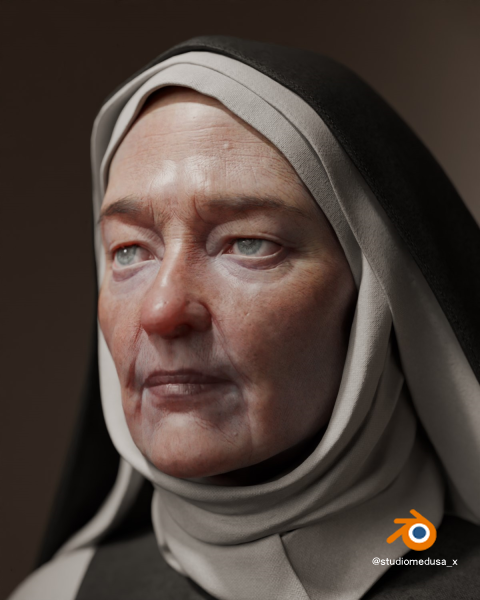 ZBrushモデリングからのBlenderでビジュアライゼーション、できたよ～🥳
プリミティブ球体でゼロから全てスカルプト、テクスチャはSubstanceで描きました✍
#3DCG #ZBrush #Blender #Maya #SubstancePainter