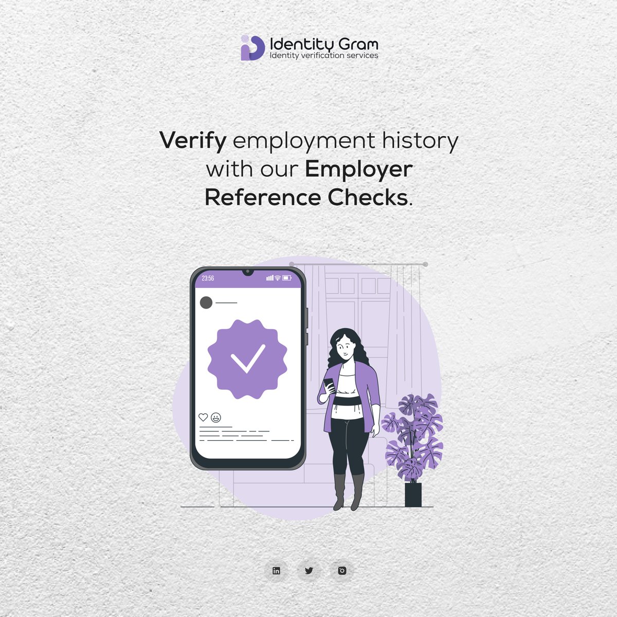 Identitygram_'s tweet photo. Employer Reference Checks validate previous employment details to ensure the accuracy of candidate information and suitability for the role.
#EmployerReference #ReferenceCheck #Hiring #HR #Identitygram https://t.co/gIcQMiUL1l