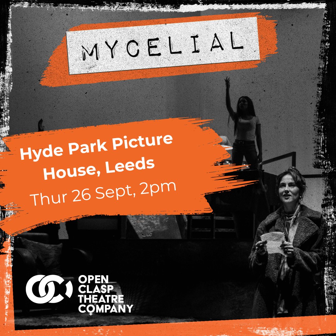 Mycelial is out on tour NOW and we are delighted to announce we will be coming to Leeds!
If you are in or near Leeds, come and join us 🧡

📅 Thur 26 Sept
🕞 2pm
📍Hyde Park Picture House, Leeds

🎟️Book your tickets NOW through the link below 👇
hpph.co.uk/films/mycelial