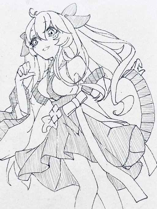 チオコスねこいちちゃん
#ねこのらくがき 