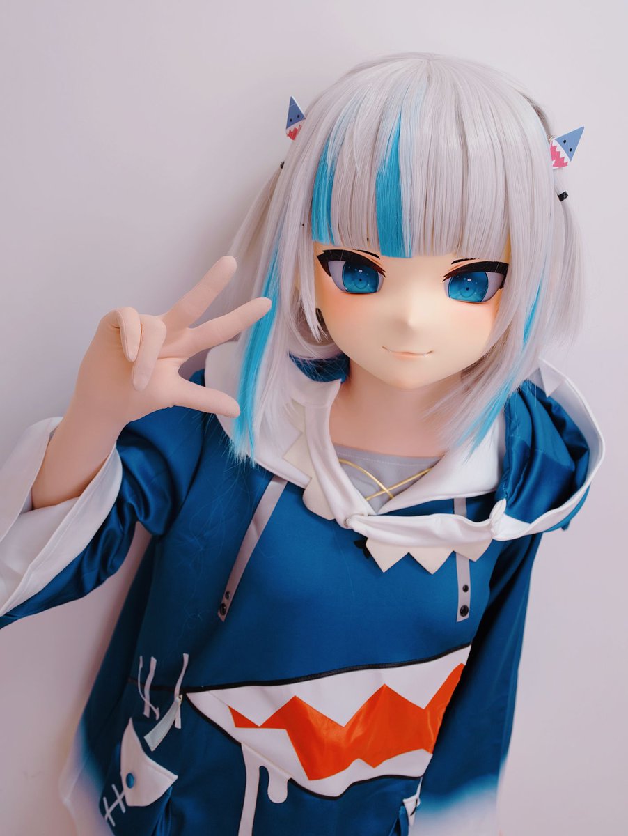 #kigurumi #gura 鲨鱼🦈！