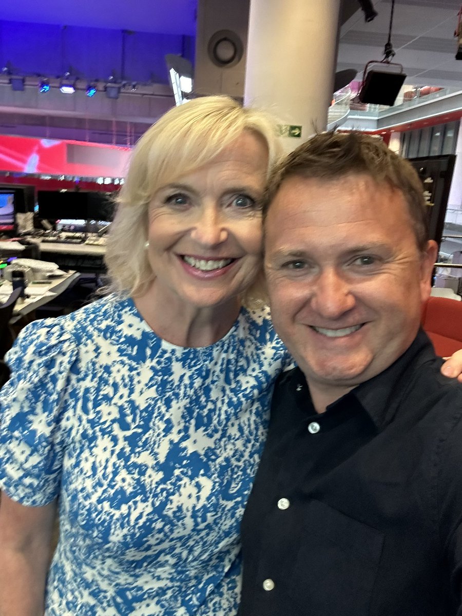 Carol Kirkwood (@carolkirkwood) on Twitter photo Look who is in this morning! What a rare treat to be working with this lovely man… not to mention good friend! <a href="/MetMattTaylor/">Matt Taylor</a>
It’s not often you get both <a href="/BBCBreakfast/">BBC Breakfast</a> weather presenters in at the same time! But we are on different shifts today xxx Look who is in this morning! What a rare treat to be working with this lovely man… not to mention good friend! <a href="/MetMattTaylor/">Matt Taylor</a>
It’s not often you get both <a href="/BBCBreakfast/">BBC Breakfast</a> weather presenters in at the same time! But we are on different shifts today xxx