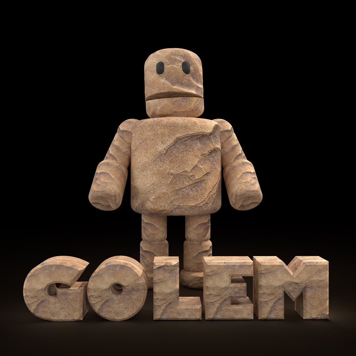 mshape27's tweet image. ゴーレム召喚‼️
#adambyGMO 
#nftart 
#mshape 
#golem