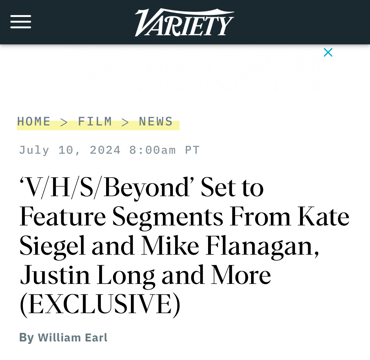 Alanah Pearce (@charalanahzard) on Twitter photo UHH wait I'm ONE OF THE LEADS OF A MOVIE!? Thank you so much to creative powerhouse <a href="/k8siegel/">Kate Siegel</a> for choosing me to lead her directorial debut, I cannot overstate how much of an honour that is, nor how incredible she was to work with.
That's my director 🫡. UHH wait I'm ONE OF THE LEADS OF A MOVIE!? Thank you so much to creative powerhouse <a href="/k8siegel/">Kate Siegel</a> for choosing me to lead her directorial debut, I cannot overstate how much of an honour that is, nor how incredible she was to work with.
That's my director 🫡.