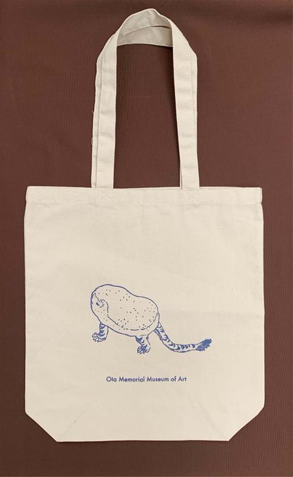トートバッグ(生成り)♡キャットカメオ貼り付け 太田記念美術館 Ota Memorial Museum of Art on X