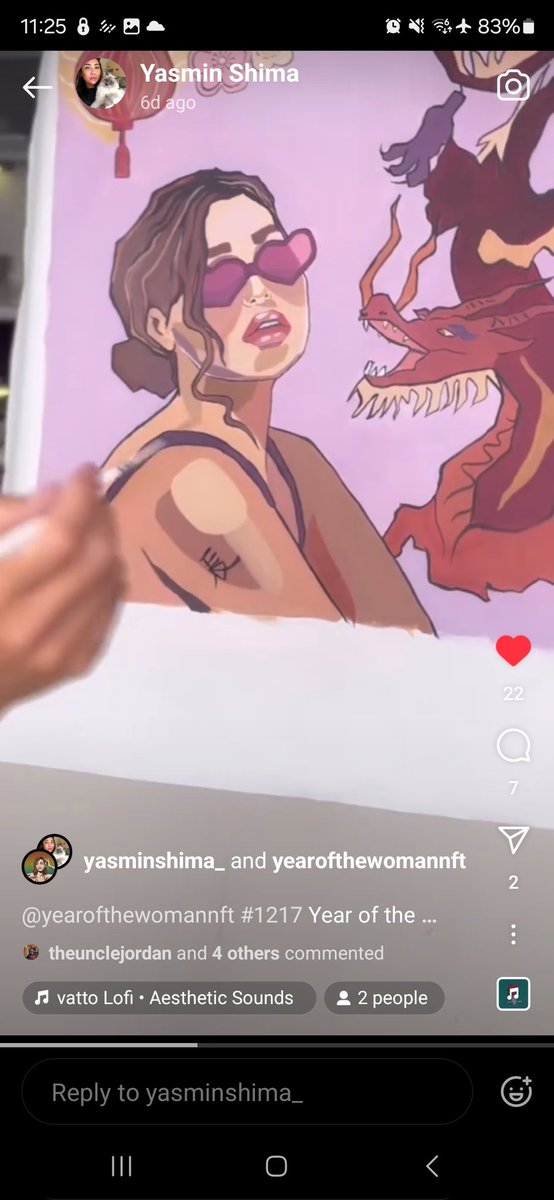 TheRealBusur's tweet photo. @YearoftheWoman_  still creating canvases for holders.  #NFTs 🔥🔥🔥 https://t.co/xi6FVopT3v
