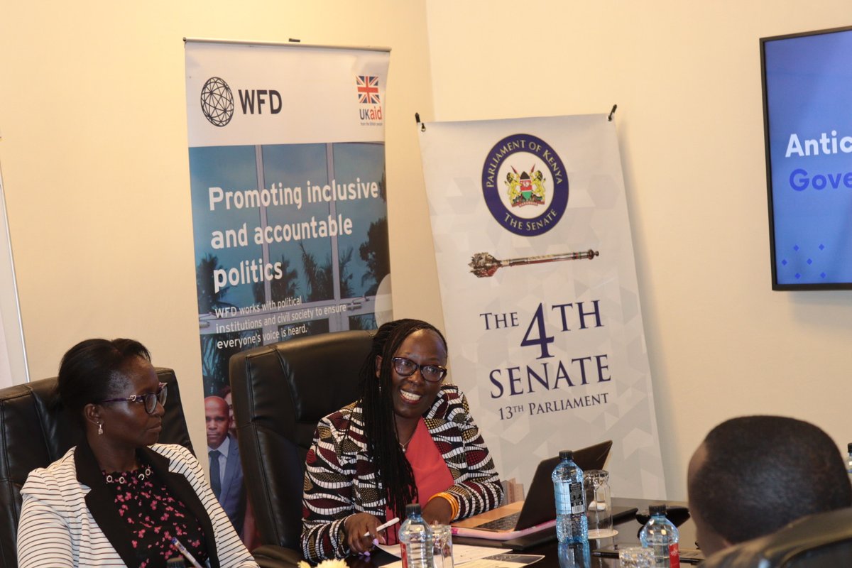 On 28thAugust 2024 <a href="/WFD_Kenya/">WFD Kenya</a> hosted <a href="/Senate_KE/">Senate of Kenya</a> <a href="/SLO_Kenya/">Senate Liaison Office</a> for a consultative meeting on strategic futures foresight support, discussing ways to extend strategic foresight into the legislative work of the Senate.