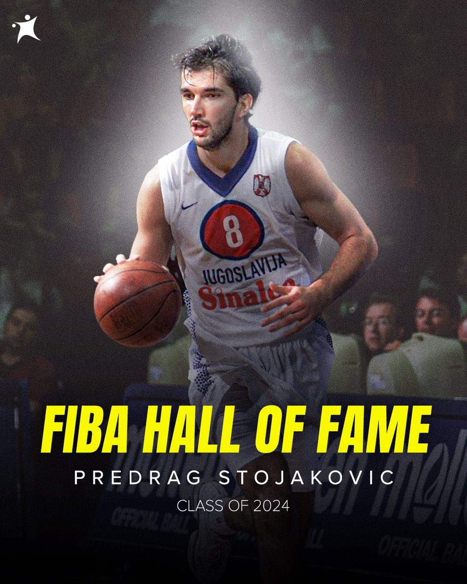 Predrag Stojakovic inducted into FIBA Hall of Fame 🤩🫡