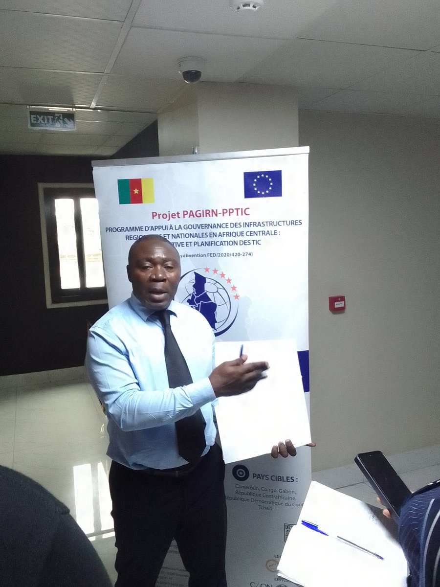 PAGIRN_PPTIC's tweet image. Ateliers d&apos;appropriation et de prise en main de l&apos;observatoire régional des TIC en Afrique Centrale tenus du 19 au 24 à Dla.
#PAGIRNPPTIC
#UE
#ENSPY
#SUPPTIC
#AteliersRégionauxDepriseenmaindeLobservatoireRegionalDesTicEnAfriqueCentrale