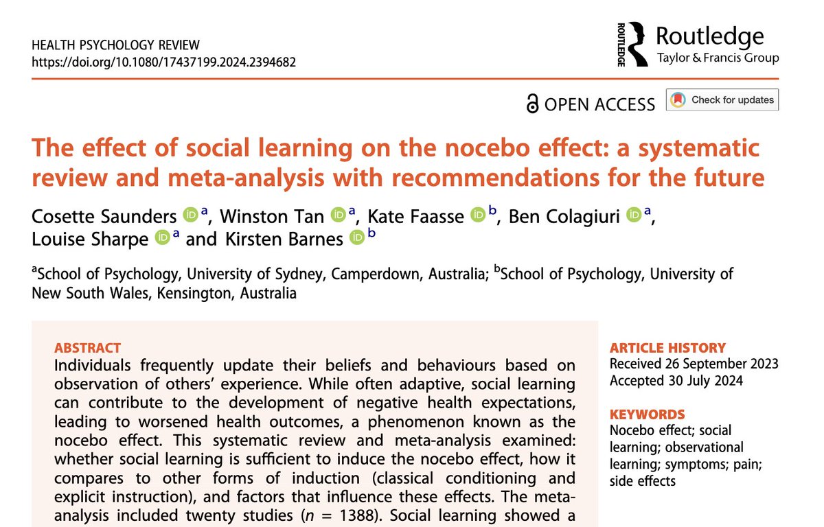 a meta-analysis just published by Cosette Saunders and myself!

⚠️ we provide guidelines on what info to provide about social learning manipulations. should be helpful to uncover some potential nuances that drive these effects! ⚠️

feel free to ask q's!

tandfonline.com/doi/full/10.10…