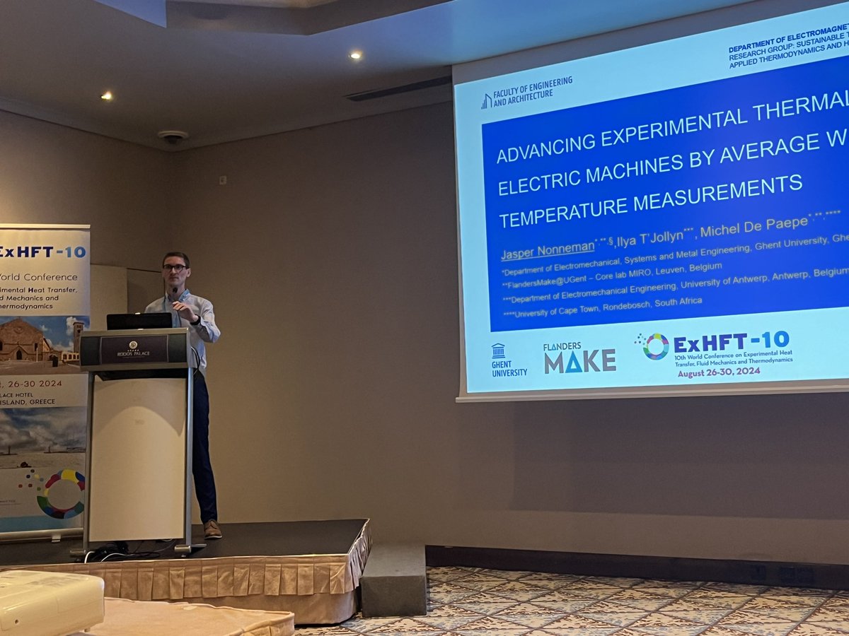 Michel De Paepe (@micheldepaepe) on Twitter photo Paper nr 7 at #ExHFT-10 Jasper Nonneman <a href="/ugent_fea/">Faculty of Engineering and Architecture UGent</a> <a href="/UGentMnF/">UGent Machineries & Factories</a> @FlandersMake Paper nr 7 at #ExHFT-10 Jasper Nonneman <a href="/ugent_fea/">Faculty of Engineering and Architecture UGent</a> <a href="/UGentMnF/">UGent Machineries & Factories</a> @FlandersMake