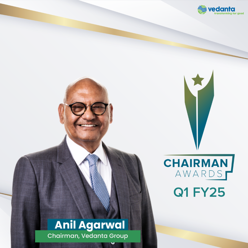 Vedanta_Group's tweet photo. Congratulations to all the winners of #ChairmanAwards for Q1FY25! Your continued efforts to help us reach newer heights and dedication towards the workplace exemplify our culture of #TransformingForGood.

#EmployeeRecognition #Awards #EmployeeConnect #PeoplePractices