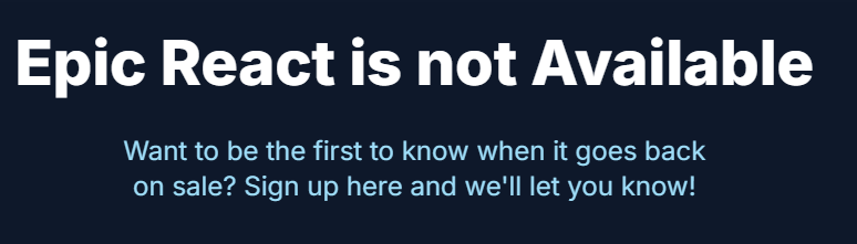 droutin_'s tweet image. @kentcdodds why are you geo blocking access to #epicreact? Our company is based in other country that I'm. That means I cannot access any video. I have to use VPN